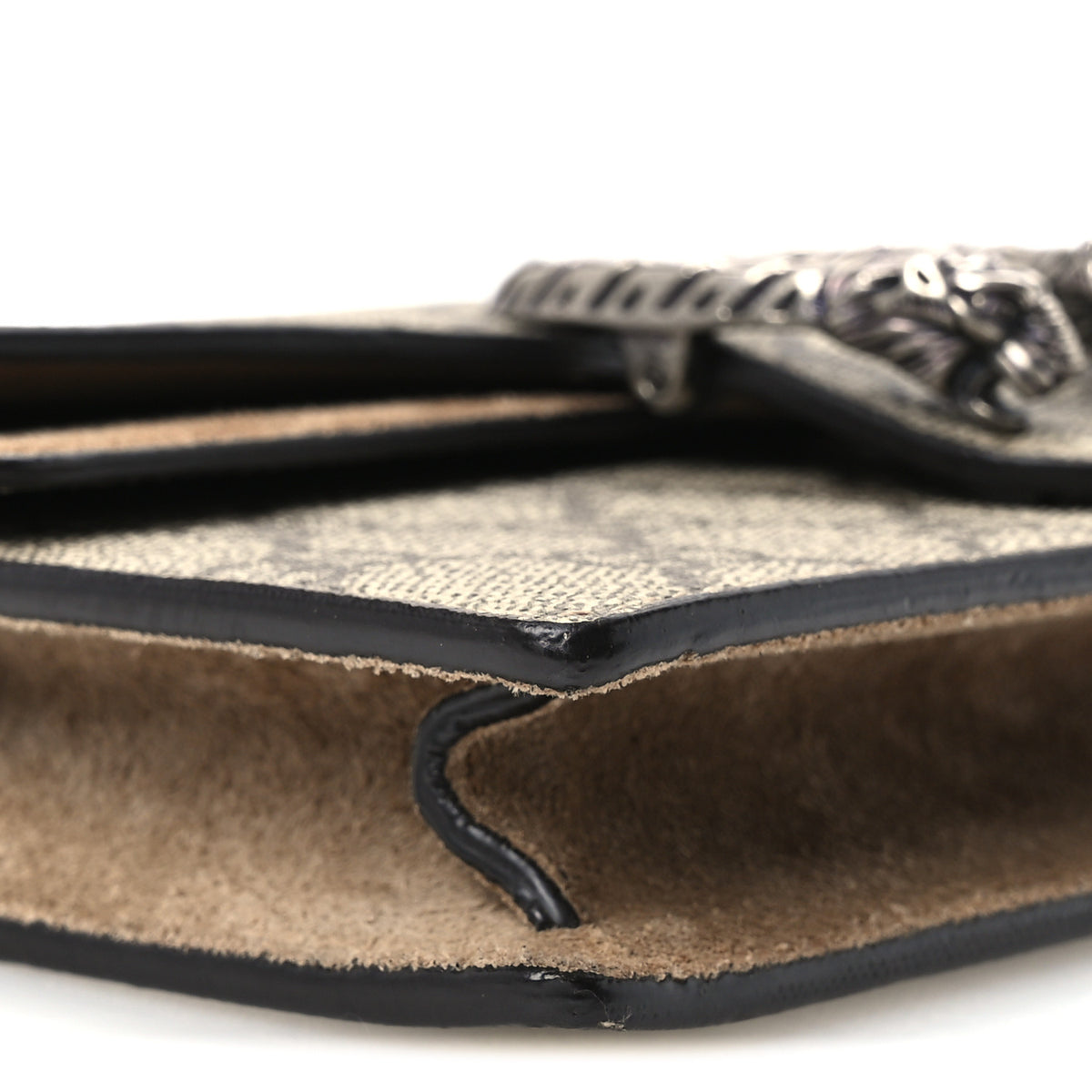 Gucci GG Supreme Monogram Super Mini Dionysus Shoulder Bag Taupe 8 of 9
