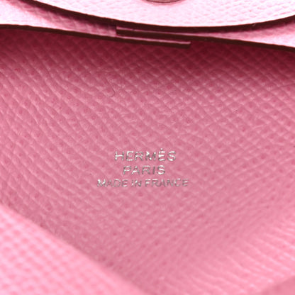 Hermes Epsom Bastia Coin Purse 5P Pink 6 of 7