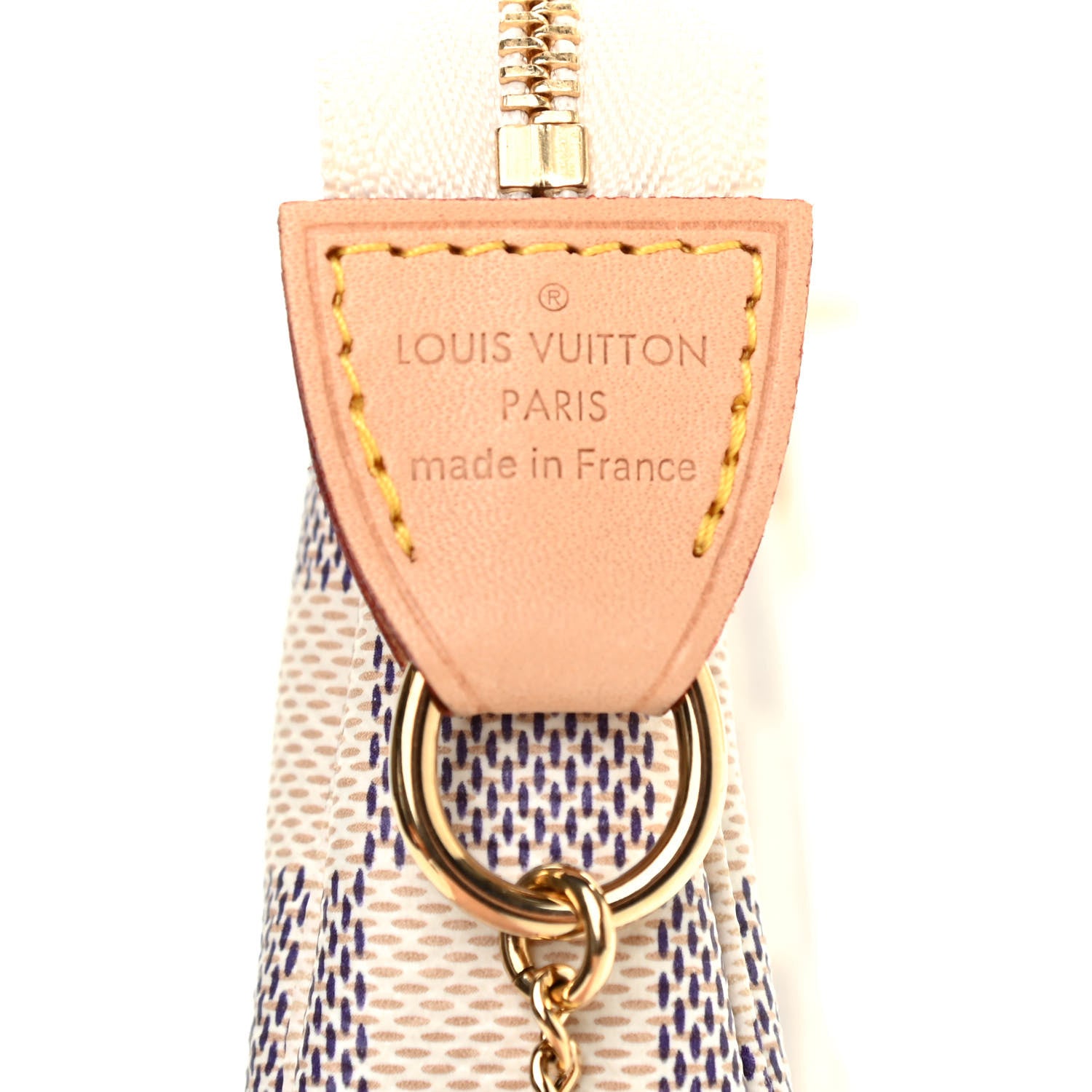 Louis Vuitton Damier Azur Mini Pochette Accessories 6 of 7