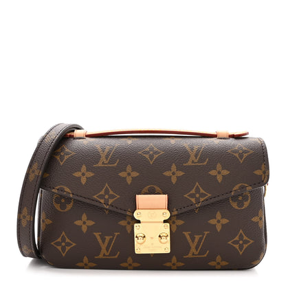 Louis Vuitton Monogram Pochette Metis East West 1 of 9