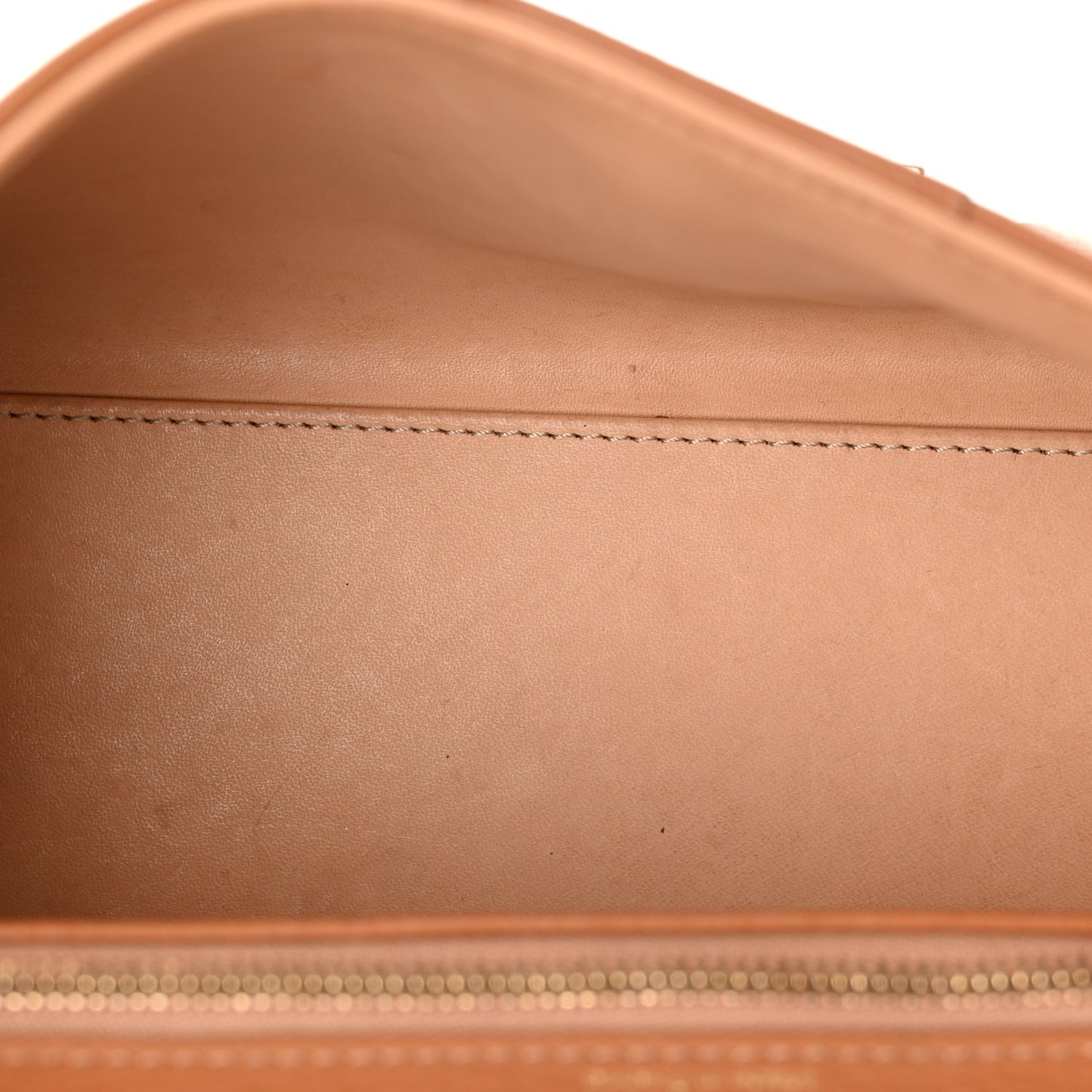 Calfskin Mini Brillant East West Satchel Natural