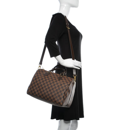Louis Vuitton Damier Ebene Speedy Bandouliere 30 2 of 10