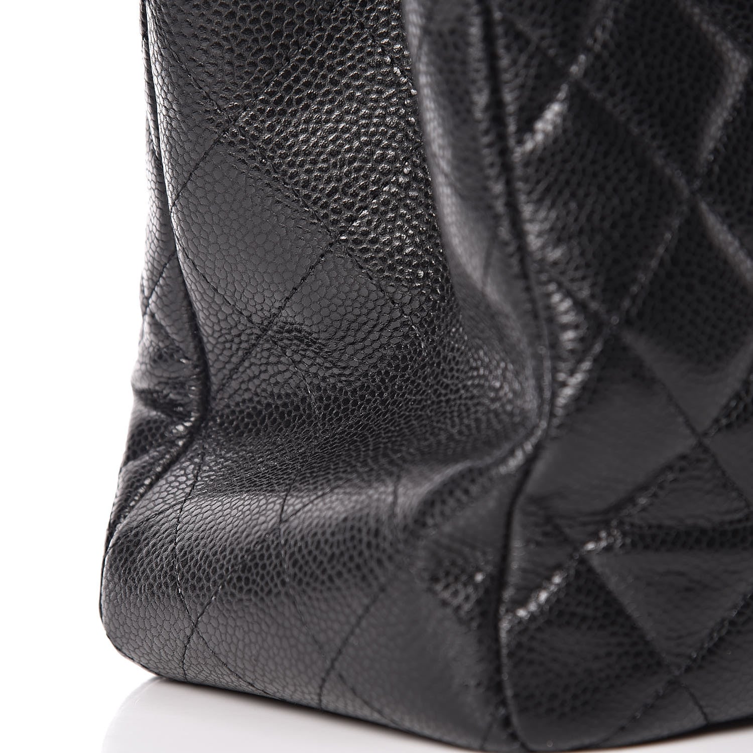 Chanel Caviar Quilted Large Classic Shopping Tote Black 12 of 13