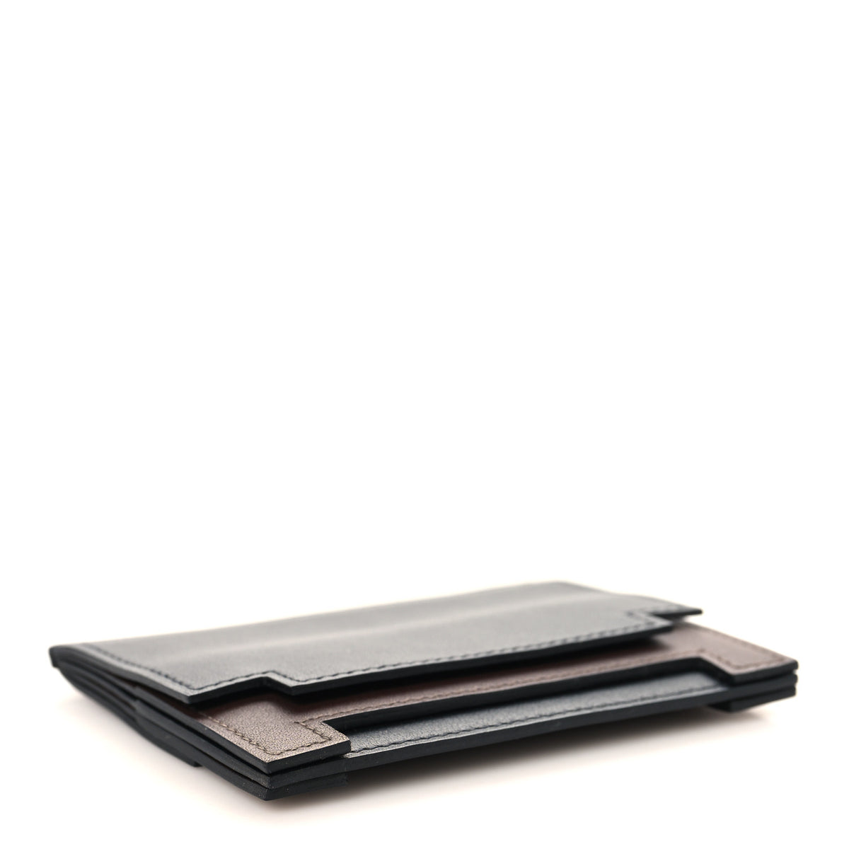 Hermes Swift Multiplis Card Holder Black Chocolate 4 of 7