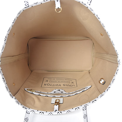 Louis Vuitton Monogram Giant Neverfull MM Kaki 7 of 10