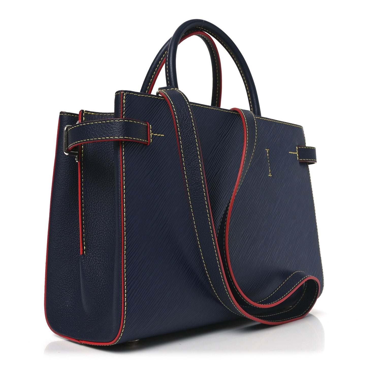 Epi Twist Tote Indigo