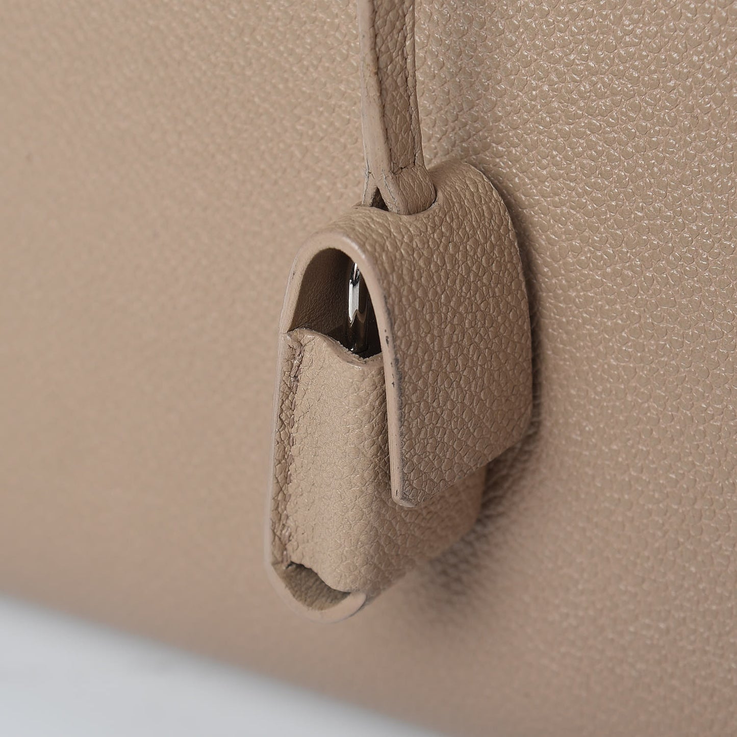 Grained Calfskin Small Sac De Jour Nude Powder