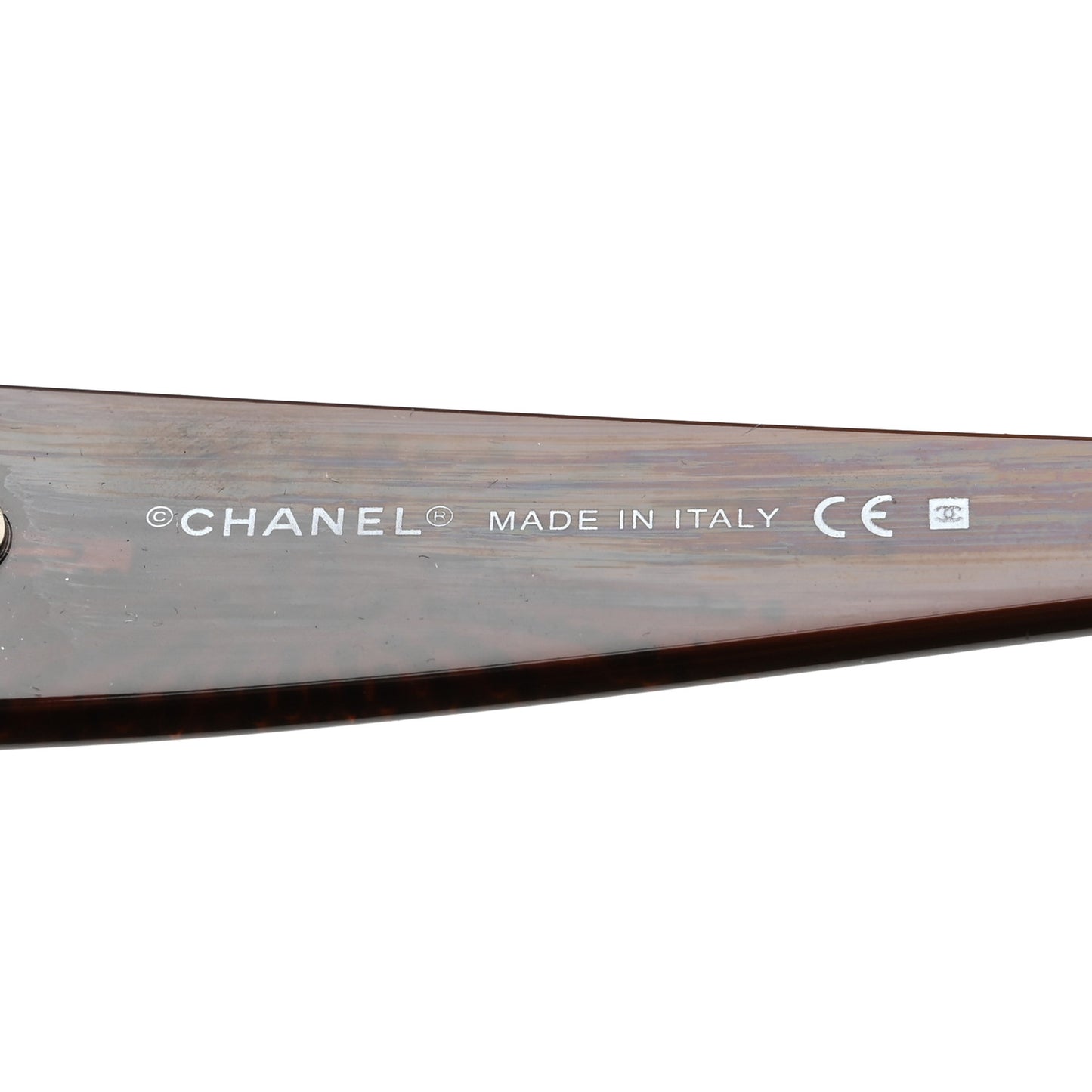 Crystal CC Logo Sunglasses 6026-B Brown