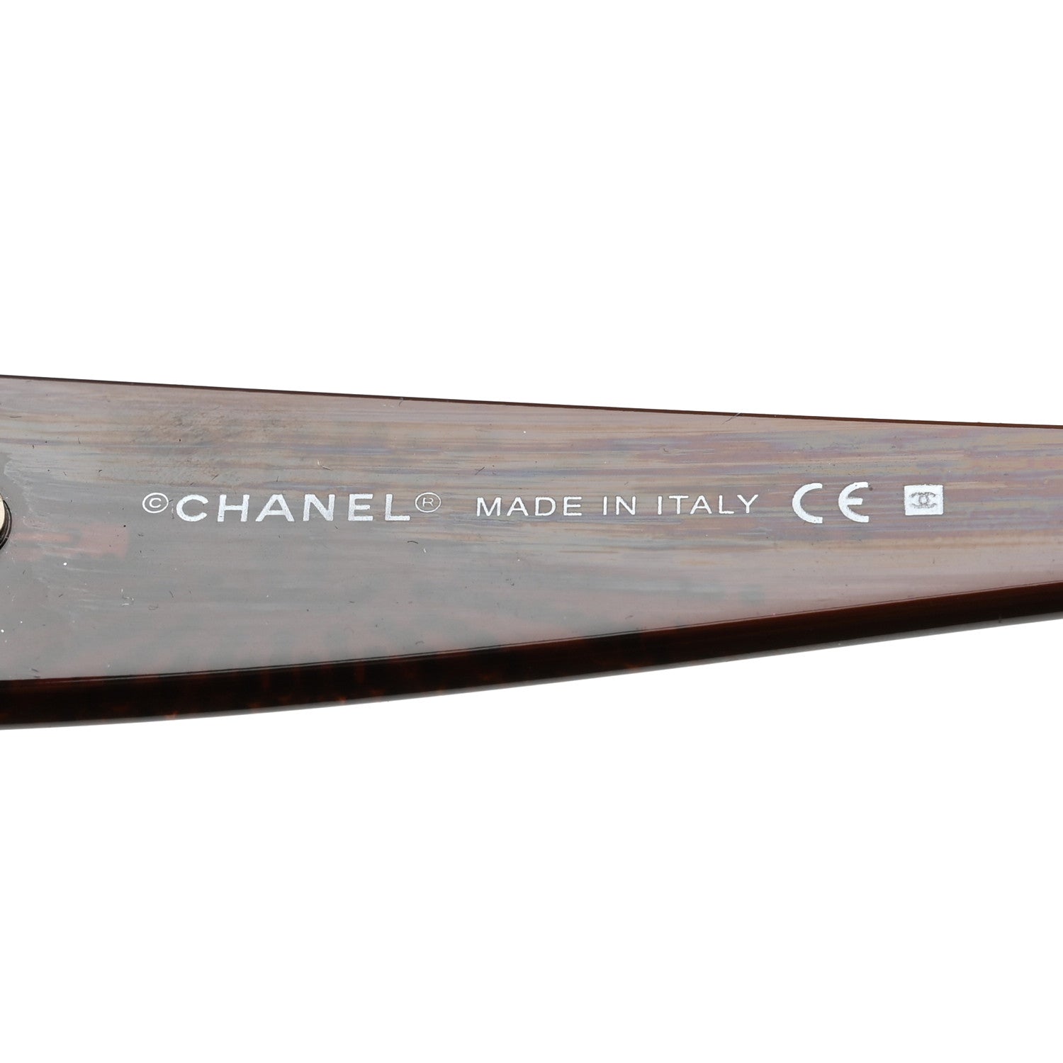 Chanel Crystal CC Logo Sunglasses 6026-B Brown 6 of 9