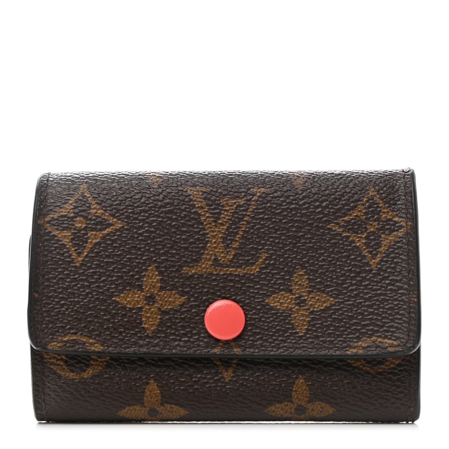 Monogram 6 Key Multicles Holder Poppy