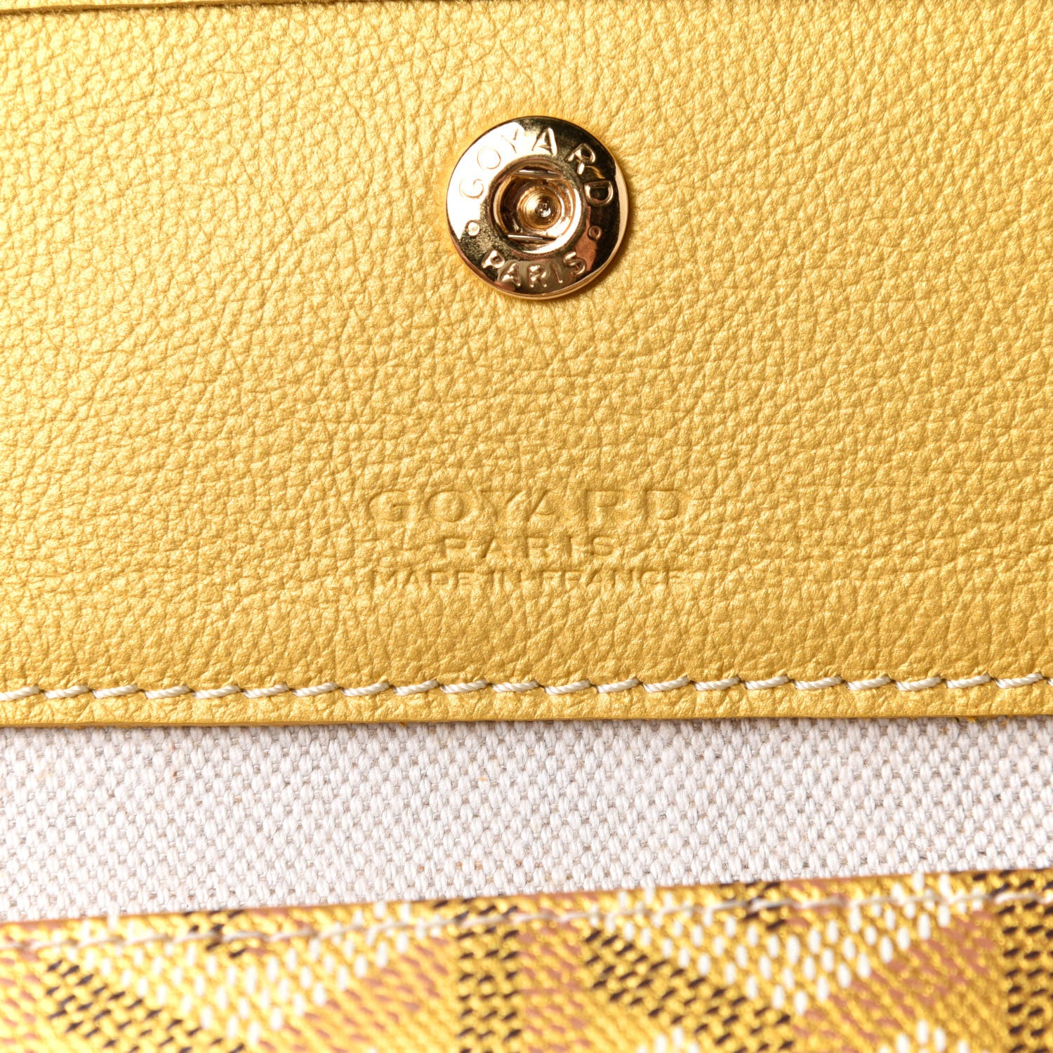 Goyard Goyardine Precious Metals Saint Louis PM Gold 7 of 11
