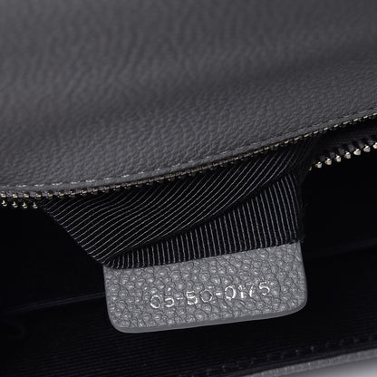 Christian Dior Grained Calfskin Medium Diorama Flap Bag Gris 7 of 8