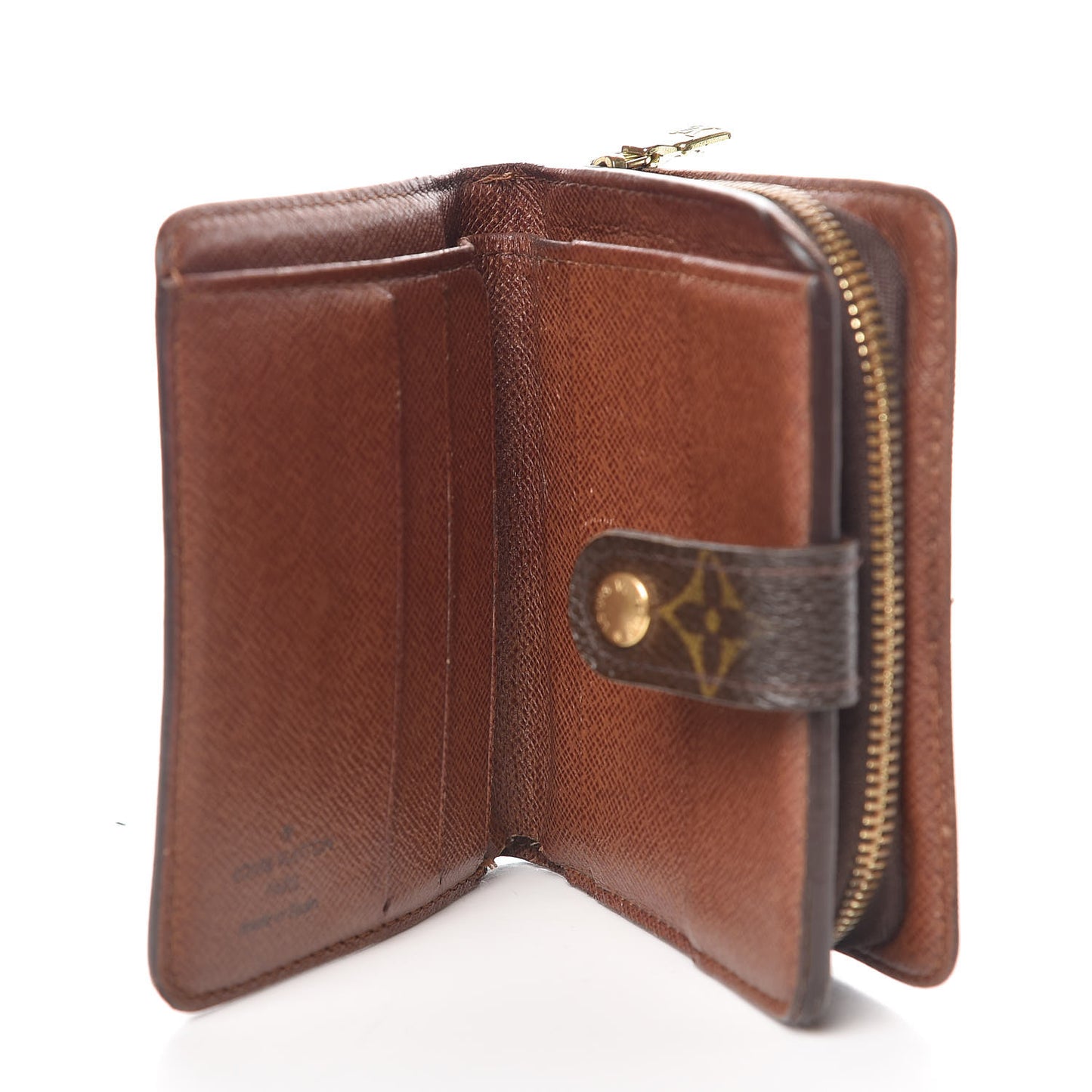 Monogram Compact Zippe Zipped Wallet