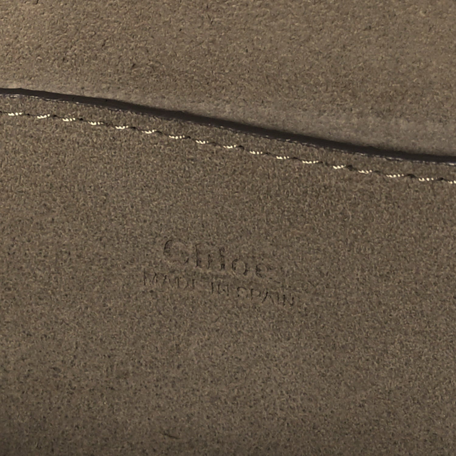 Chloe Suede Calfskin Small Faye Shoulder Bag Denim Blue 6 of 8