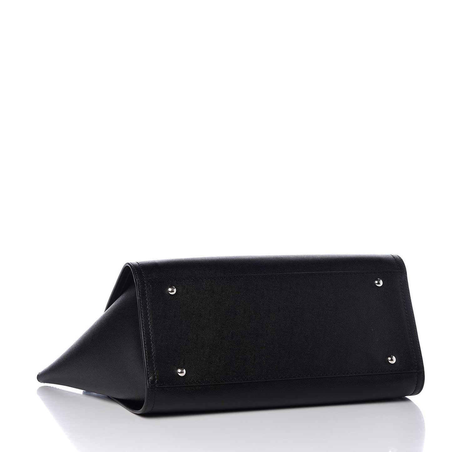 Caviar Small Studded Deauville Tote Black