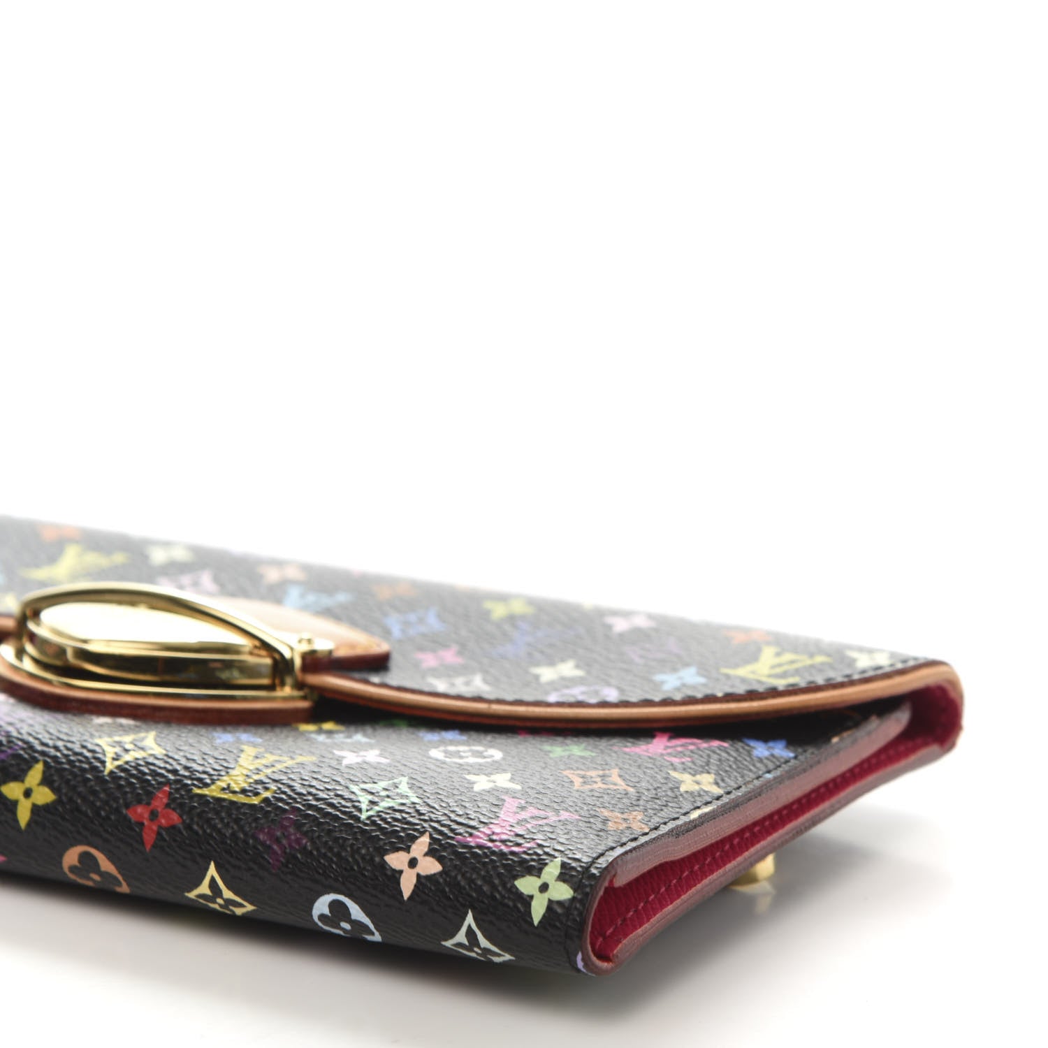 Louis Vuitton Monogram Multicolor Eugenie Wallet Black Grenade 7 of 11