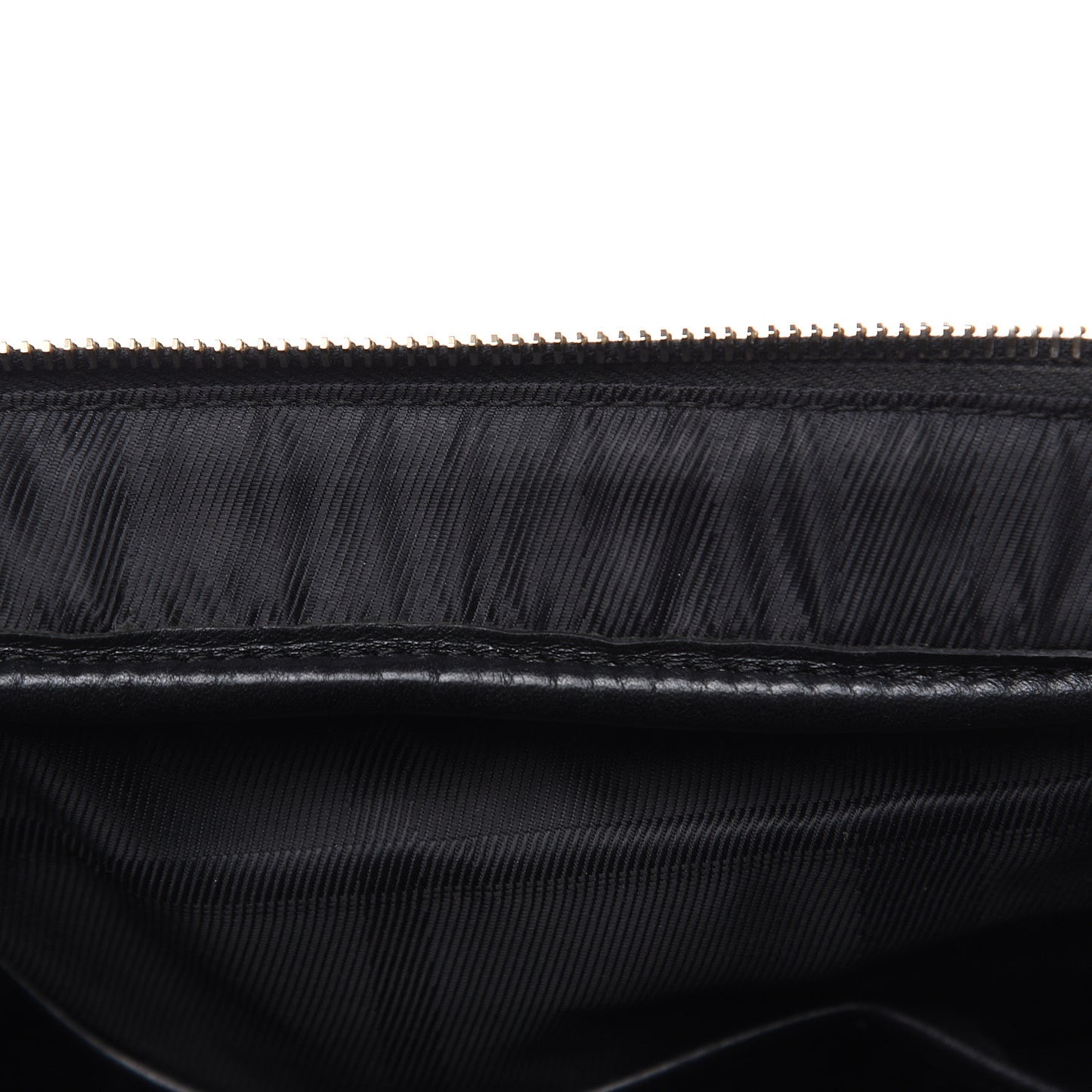 Calfskin Quilted Manor Satchel Black