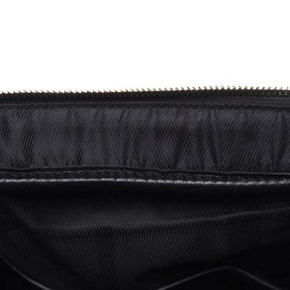 Burberry Calfskin Quilted Manor Satchel Black 10 of 18
