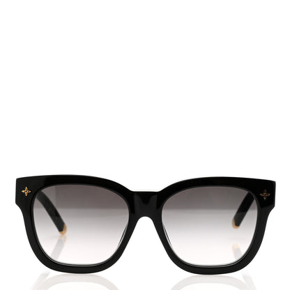 Louis Vuitton Acetate My Monogram Square Sunglasses Z1523E Black 2 of 8