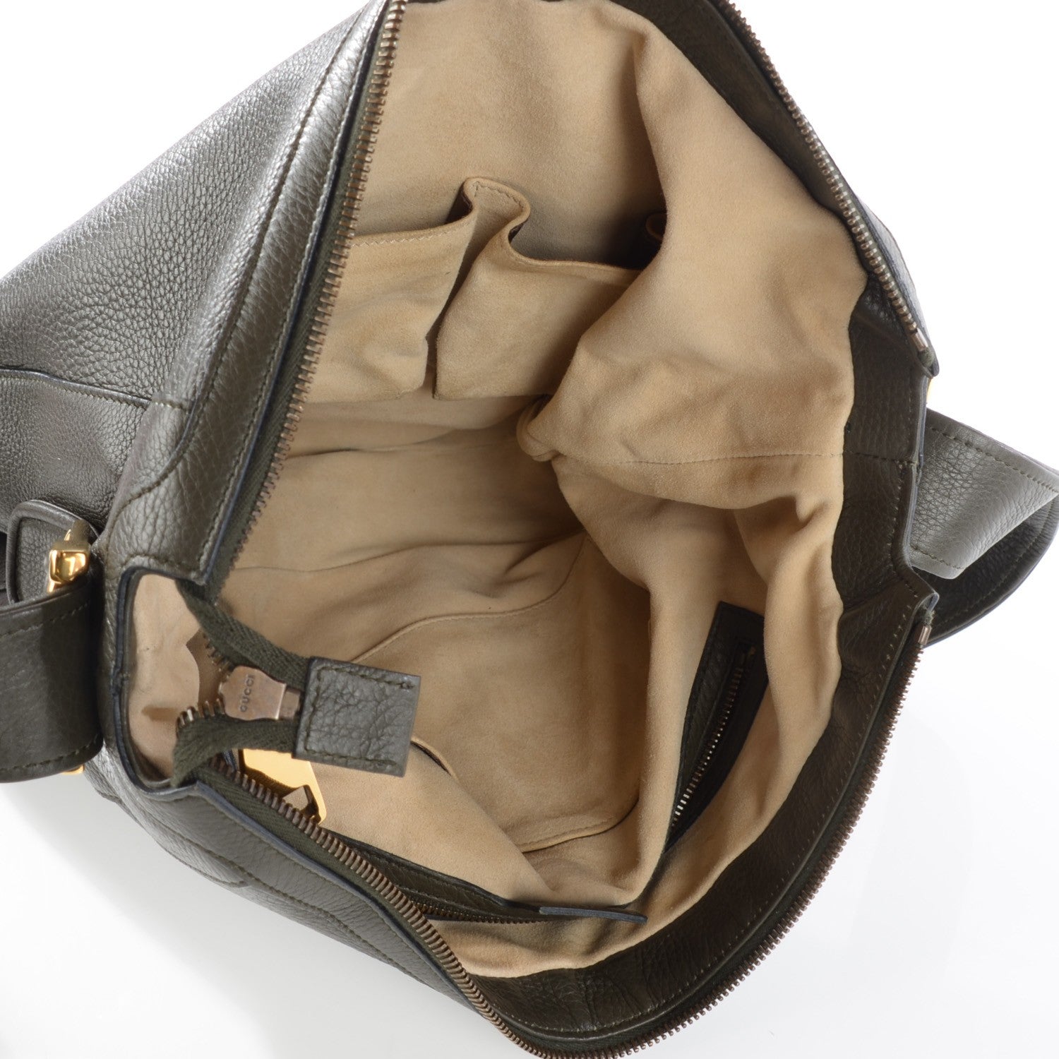 Gucci Calfskin 1973 Messenger Military Green 7 of 7