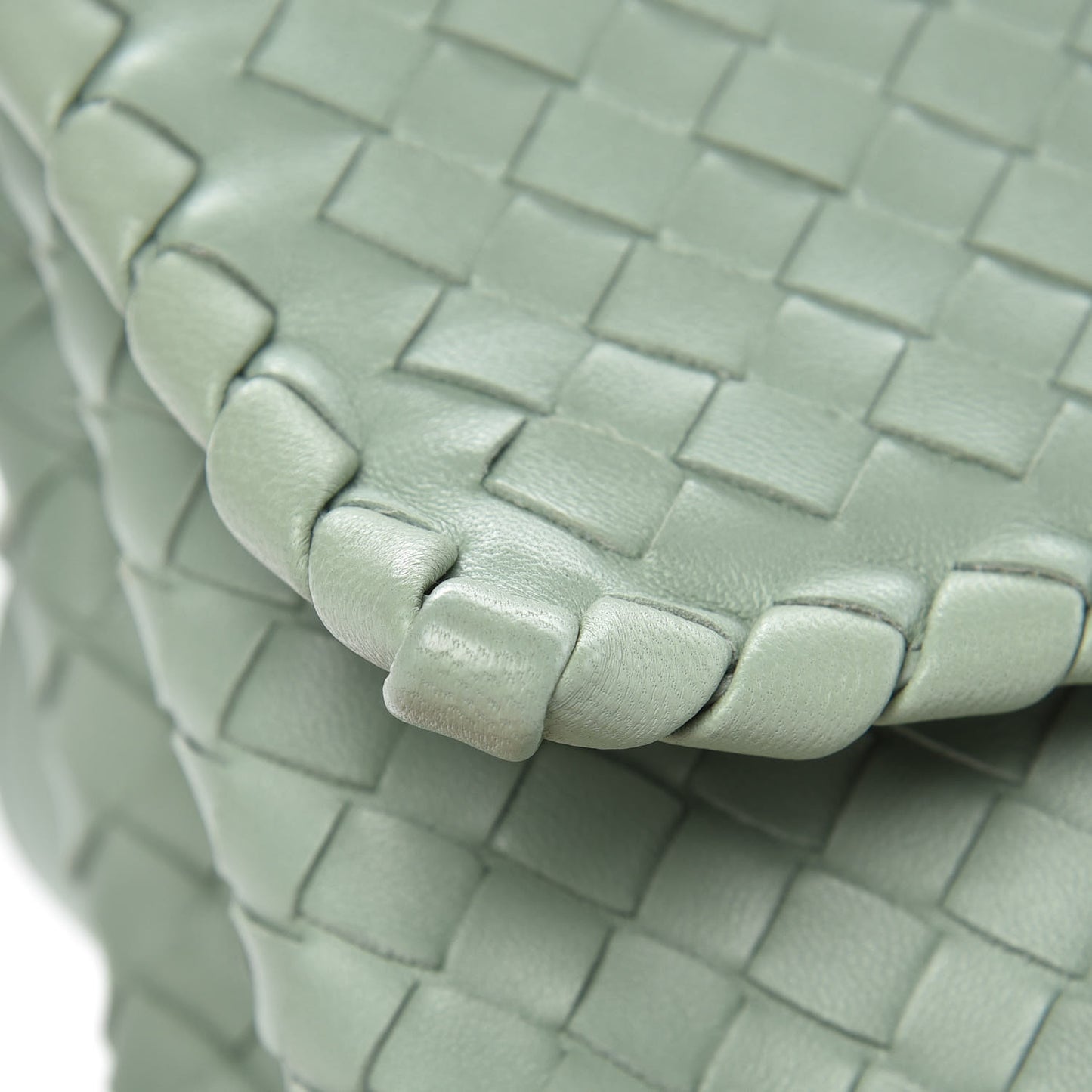 Nappa Intrecciato Small Olimpia Bag New Sage