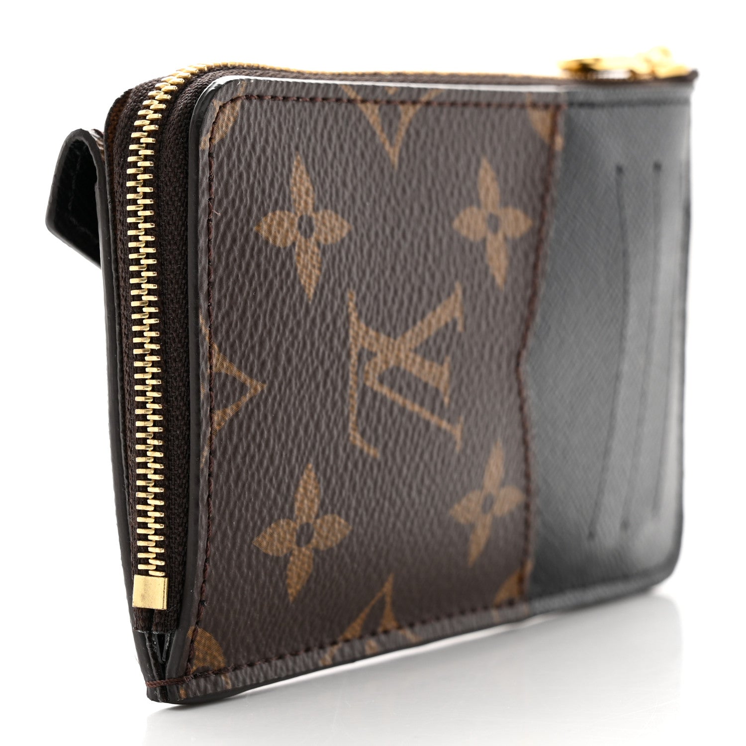 Louis Vuitton Monogram Recto Verso Card Holder Black 3 of 8
