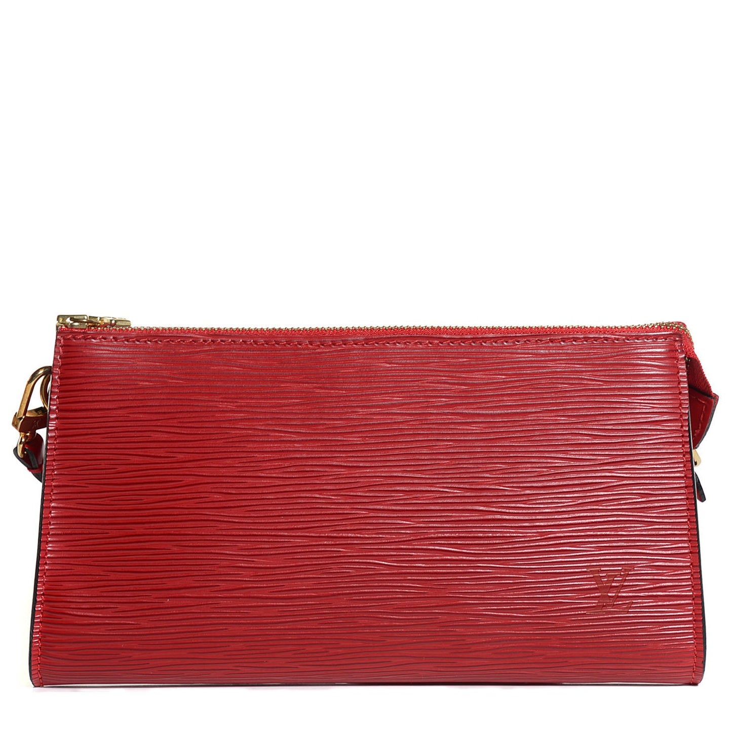 Epi Pochette Accessories 24 Castillan Red
