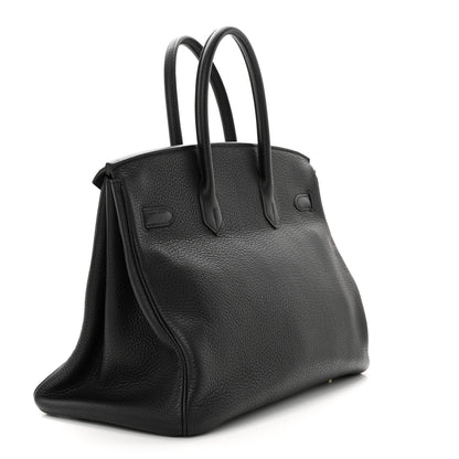 Hermes Togo Birkin 35 Black 3 of 12