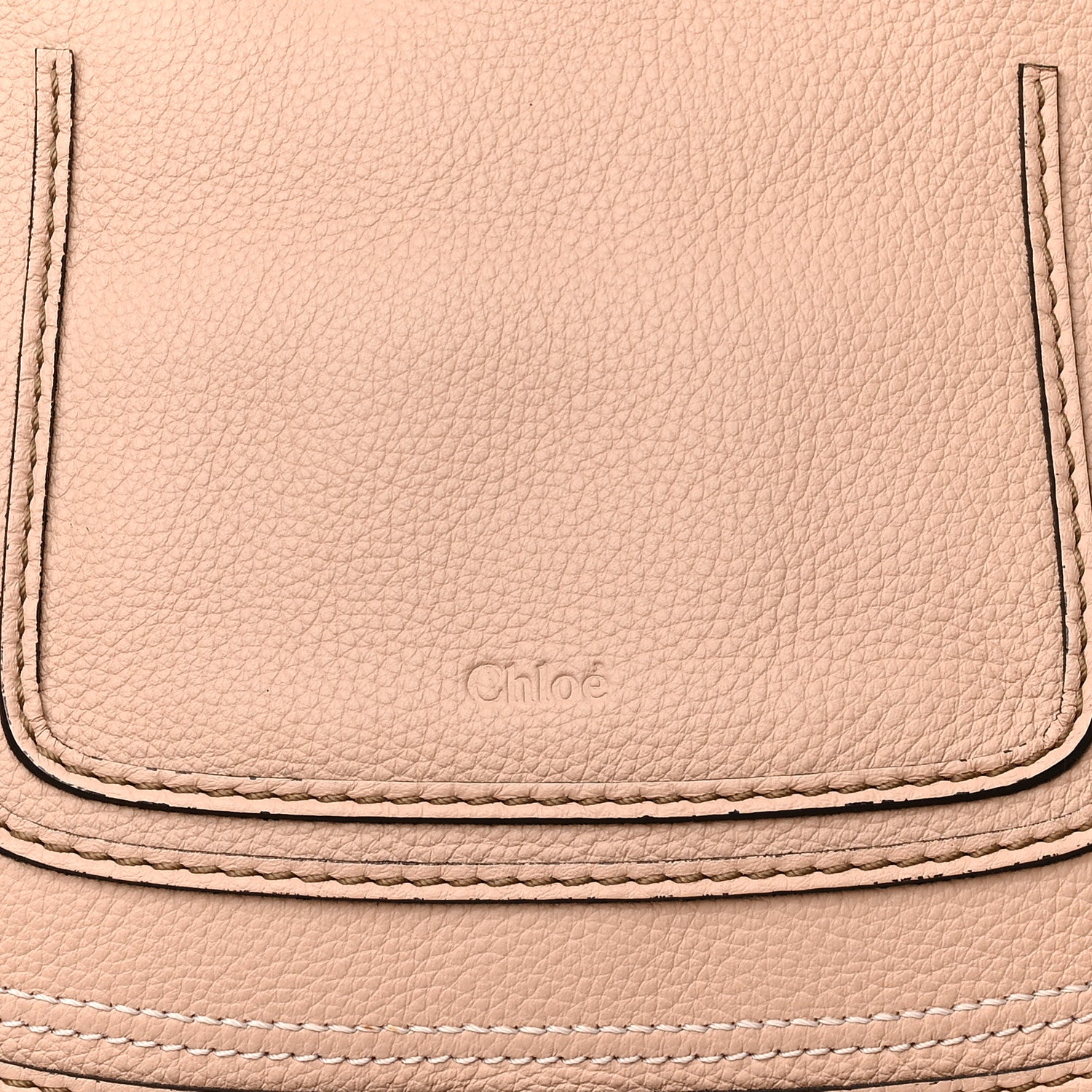 Chloe Calfskin Medium Marcie Satchel Blush Nude 8 of 11