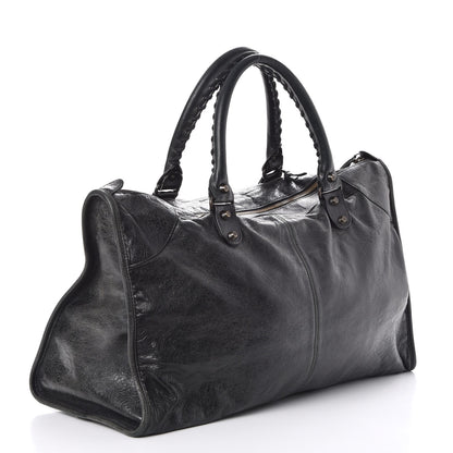 Balenciaga Agneau Classic Hardware Work Anthracite 2 of 25