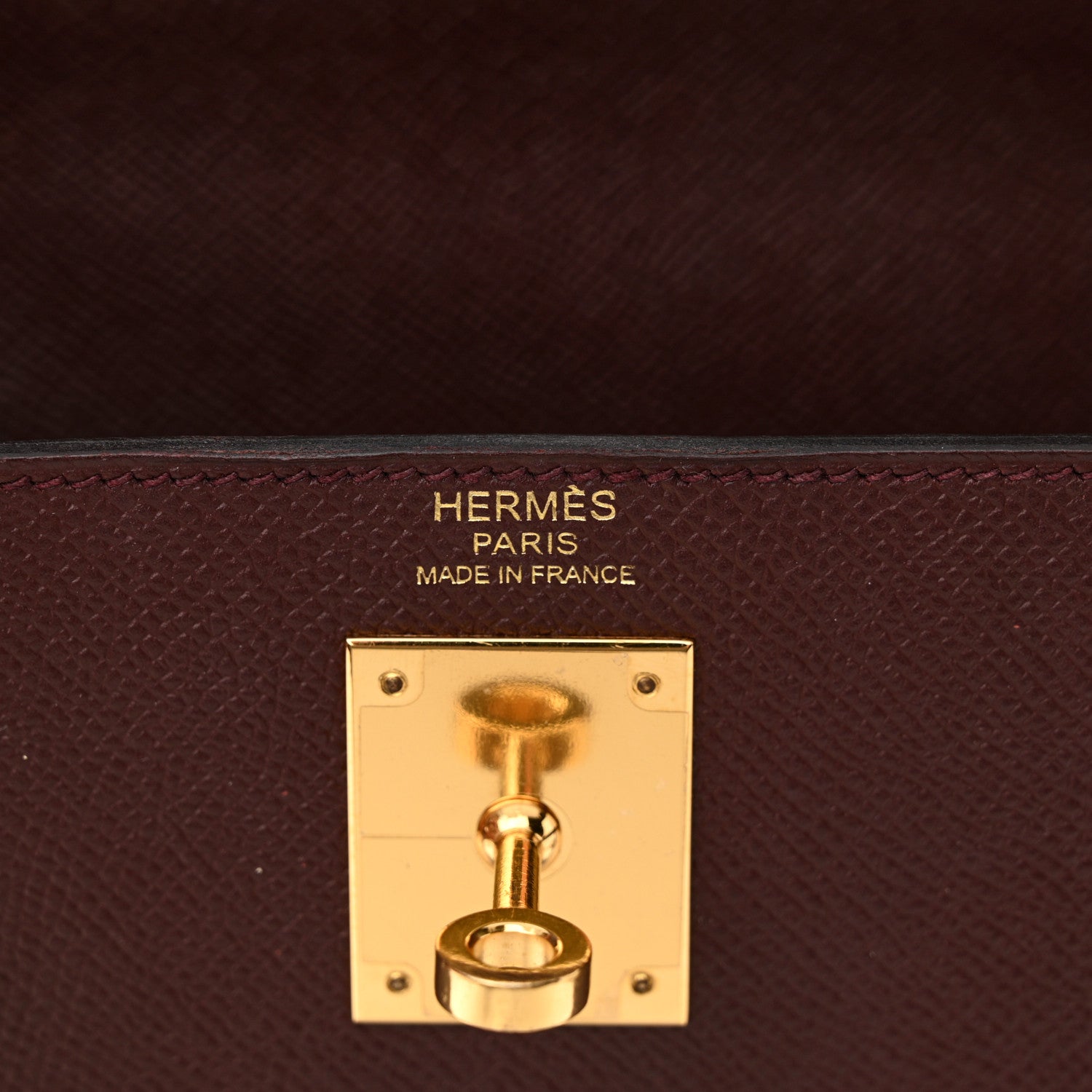 Hermes Epsom Kelly Sellier 32 Bordeaux 6 of 20