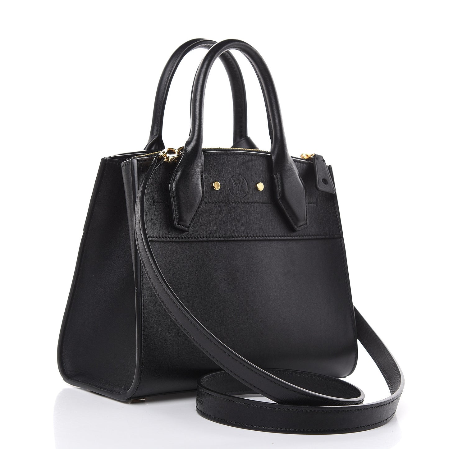 Calfskin City Steamer Mini Black