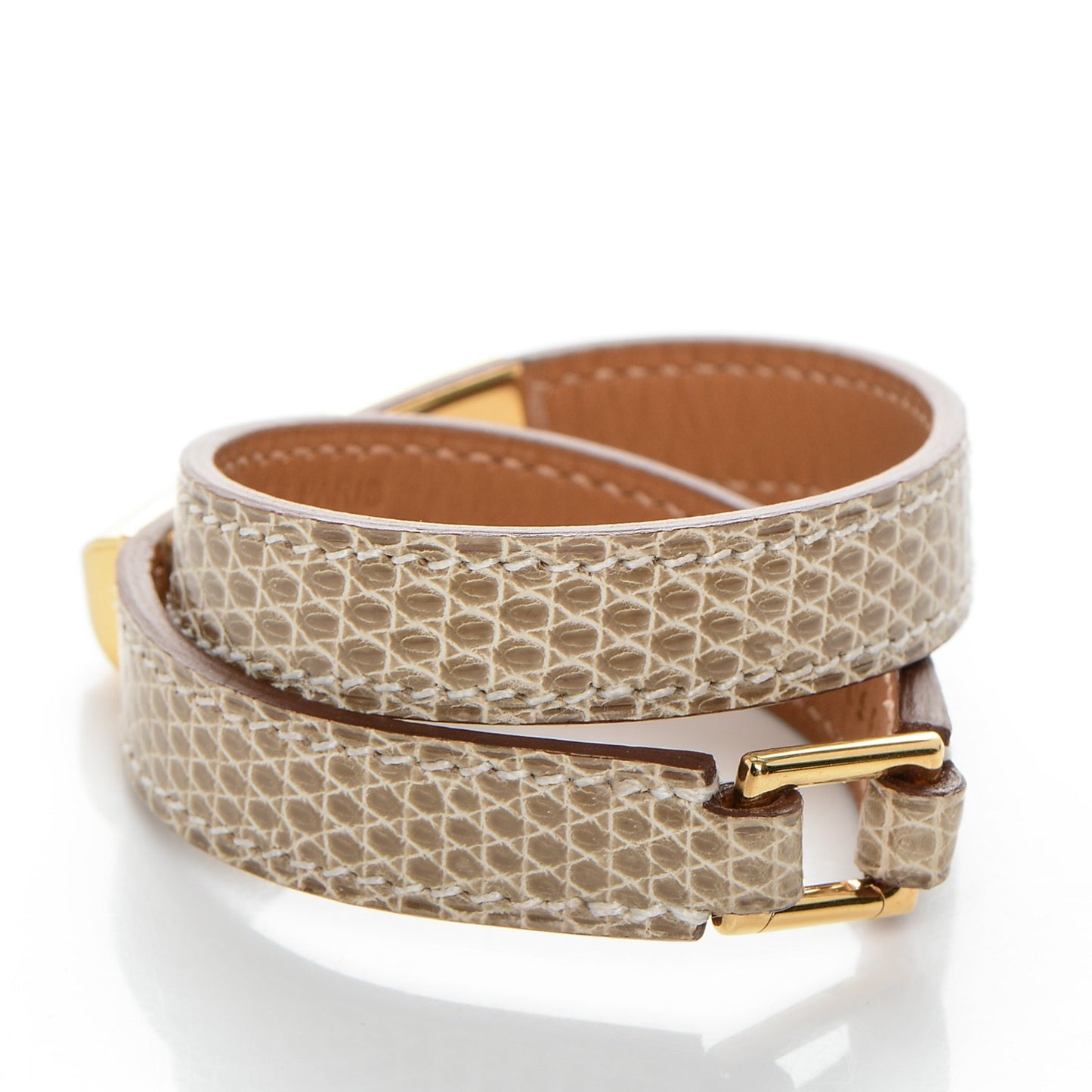 Lizard Rivale Double Tour Bracelet XS Ficelle