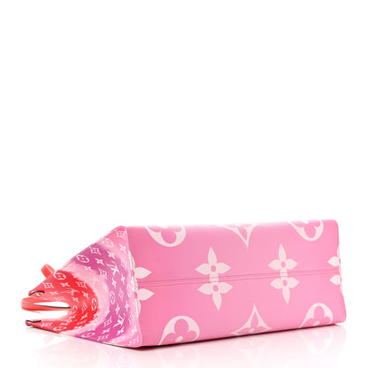Louis Vuitton Monogram Escale Onthego GM Rouge 4 of 13