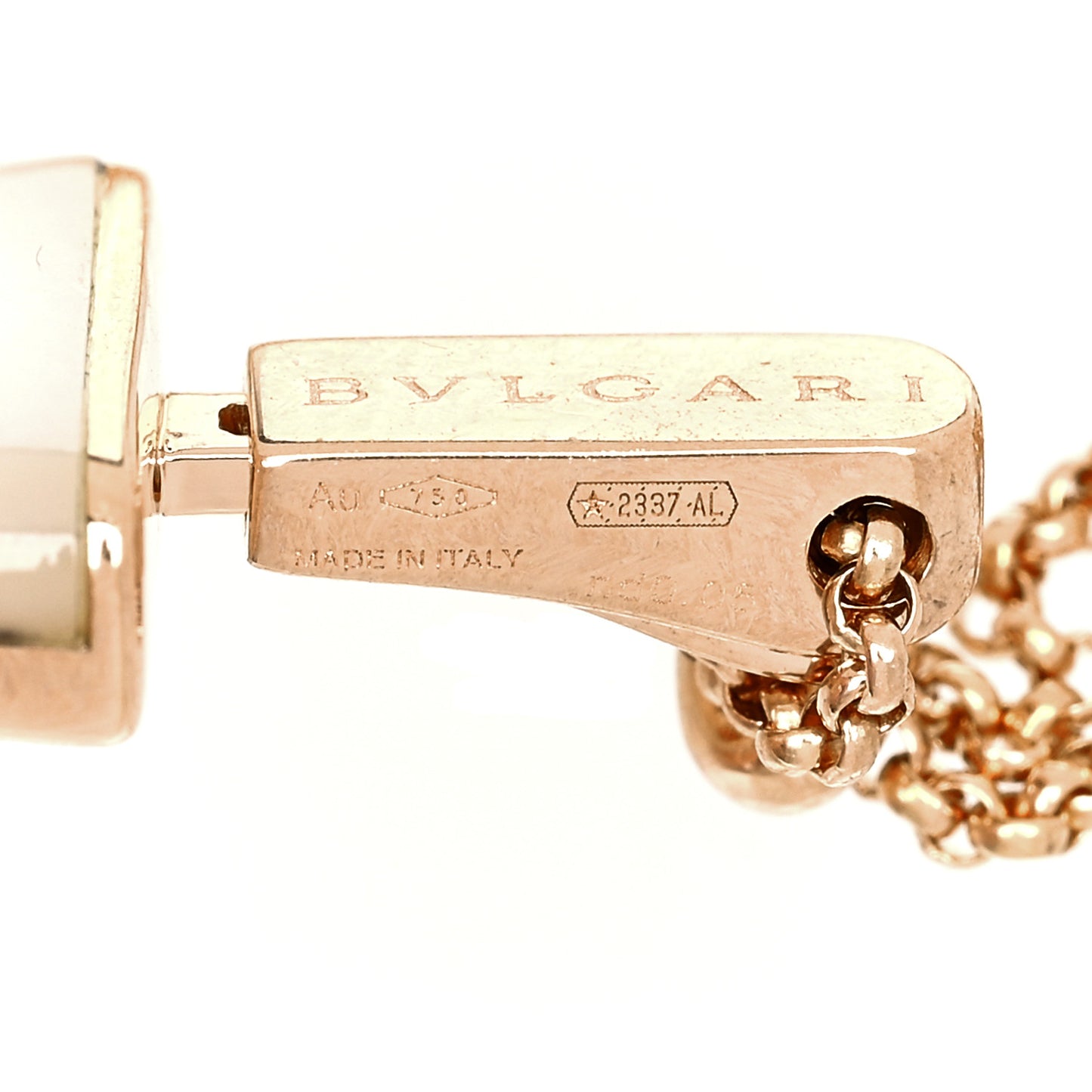 18K Rose Gold Mother of Pearl Diamond Gelati Bracelet SM