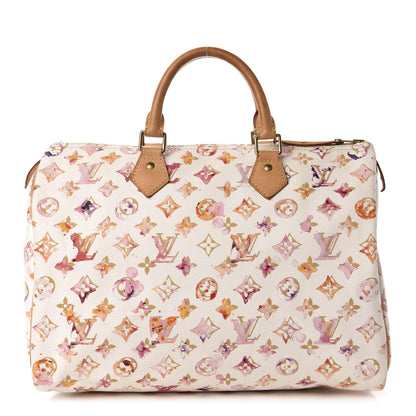 Louis Vuitton Watercolor Aquarelle Speedy 35 White 1 of 12
