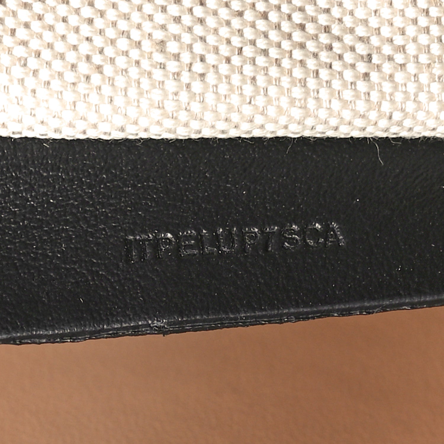 Burberry Smooth Calfskin Stripe Medium Two Handle Title Bag Camel Black Red 7 of 10