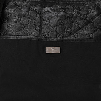 Gucci Guccissima Nylon Messenger Bag Black 8 of 11