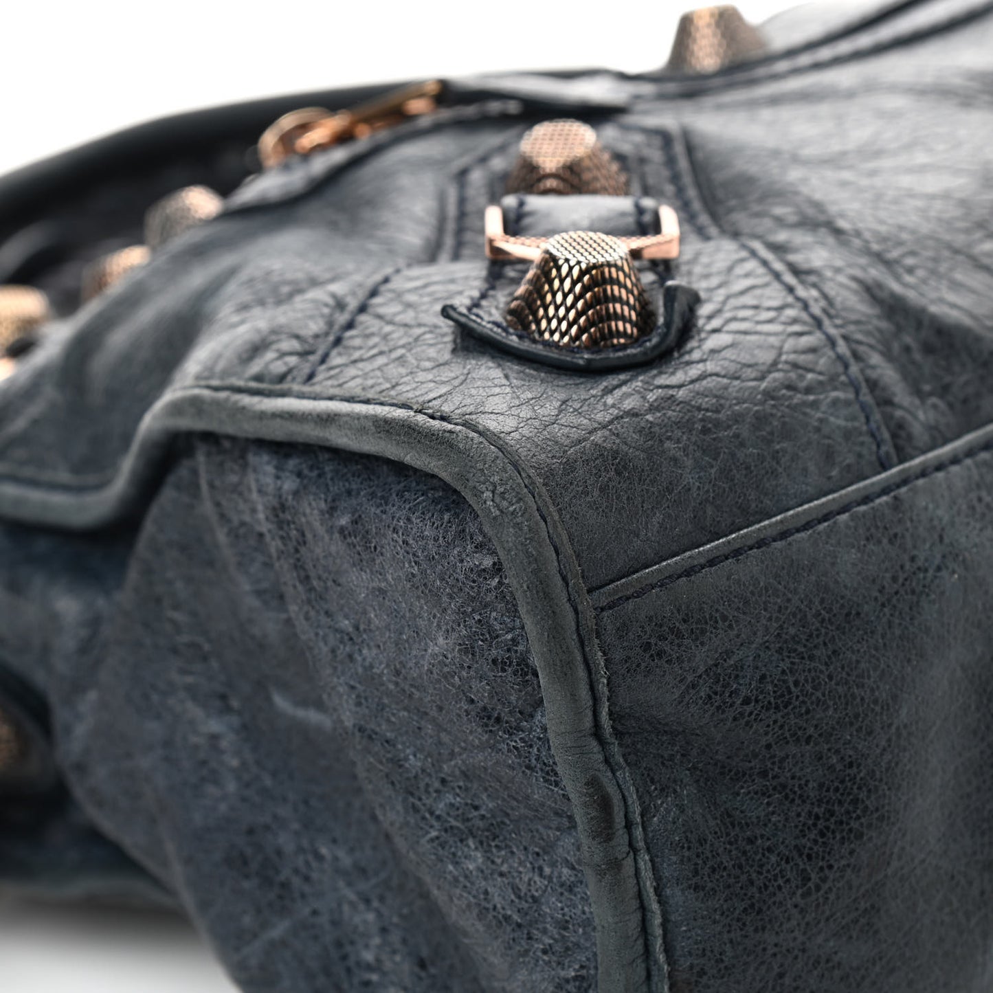 Agneau Giant 21 Rose Gold Hardware City Dark Night