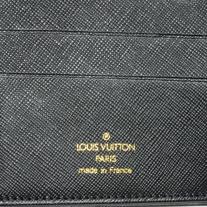 Louis Vuitton Mini Monogram Compact Wallet Black 6 of 7