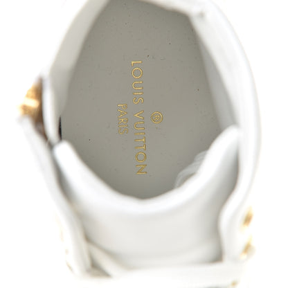 Louis Vuitton Calfskin LV Stellar Sneaker Boots 38 White Framboise 7 of 9