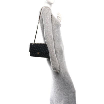 Chanel Lambskin Quilted Medium Double Flap Black 2 of 12