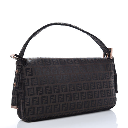 Fendi Zucchino Baguette Brown 3 of 10