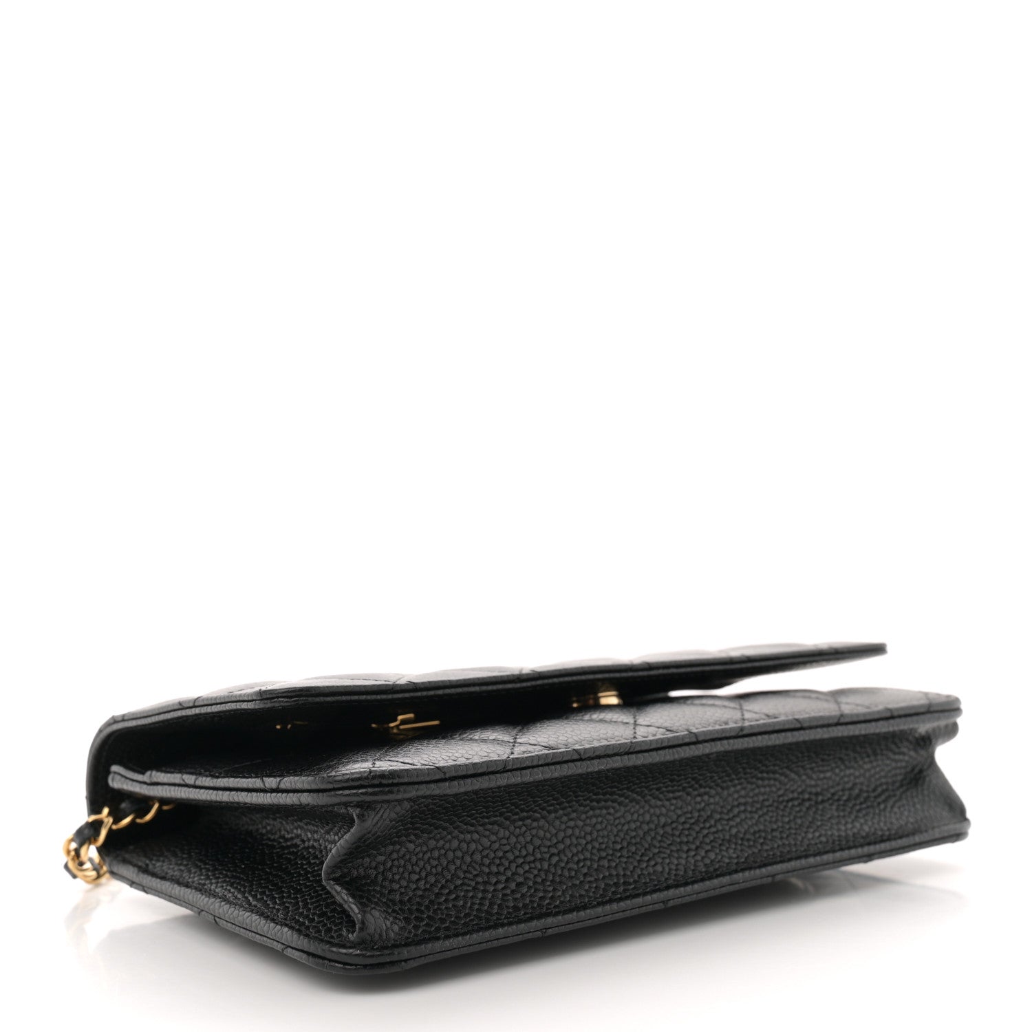 Chanel Caviar Quilted Wallet On Chain WOC Black 4 of 11