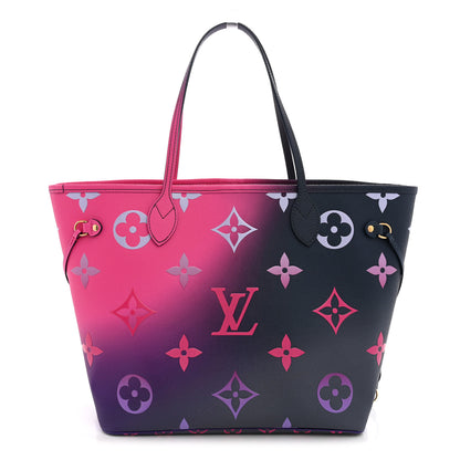 Louis Vuitton Monogram Giant Spring In The City Neverfull MM Midnight Fuchsia 1 of 10