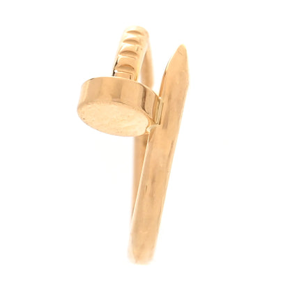 Cartier 18K Yellow Gold Juste Un Clou Single Hoop Earring 1 of 5