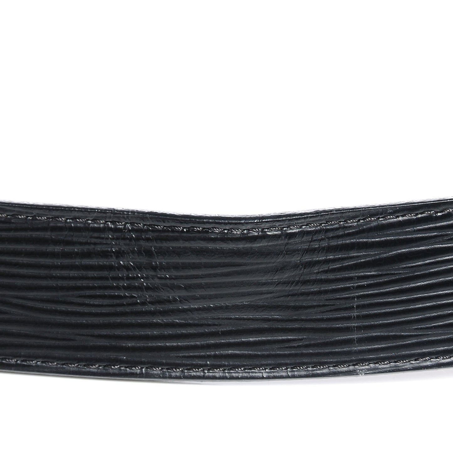 Epi LV Initiales Belt 80 32 Black