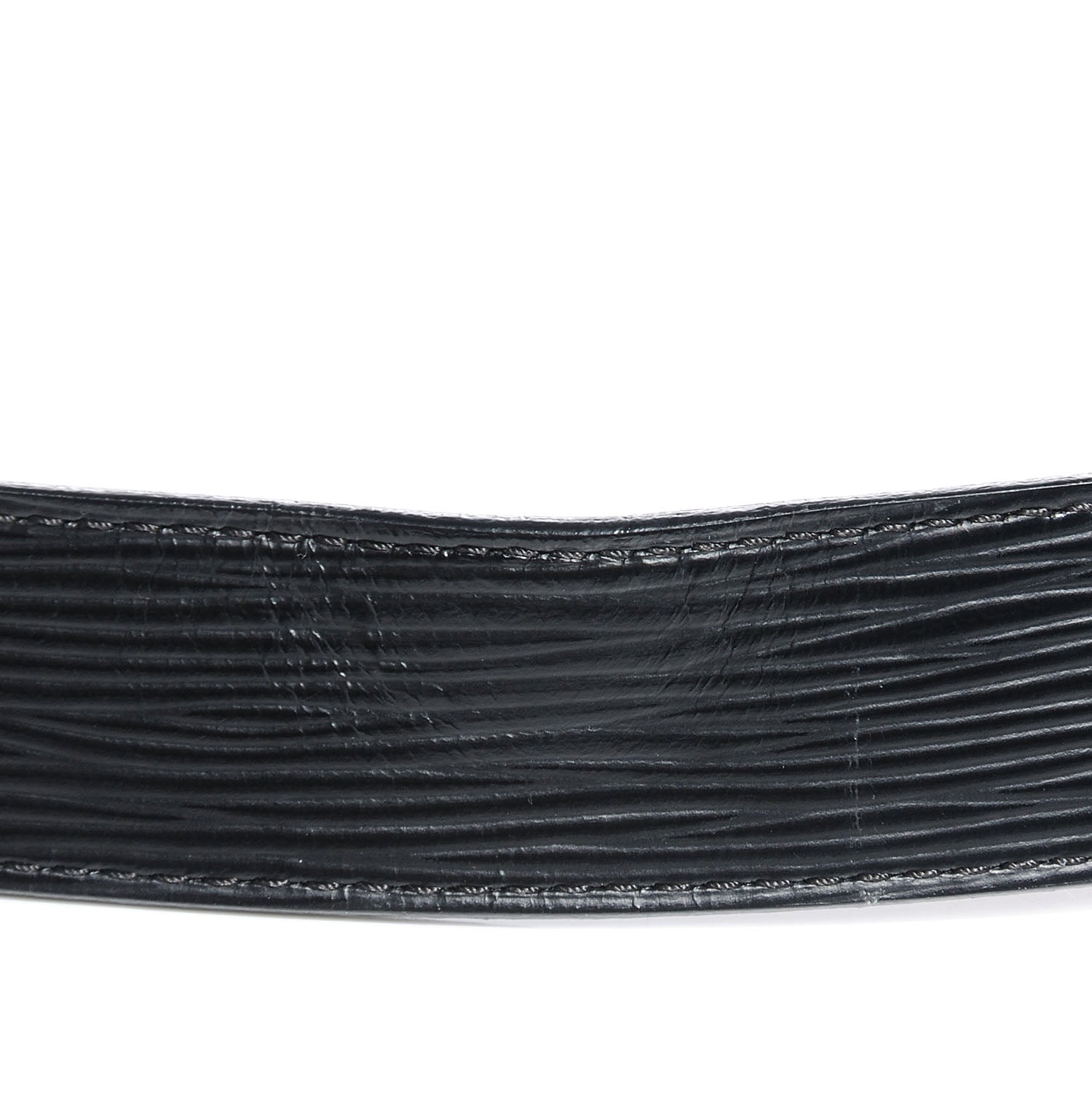 Louis Vuitton Epi LV Initiales Belt 80 32 Black 8 of 8