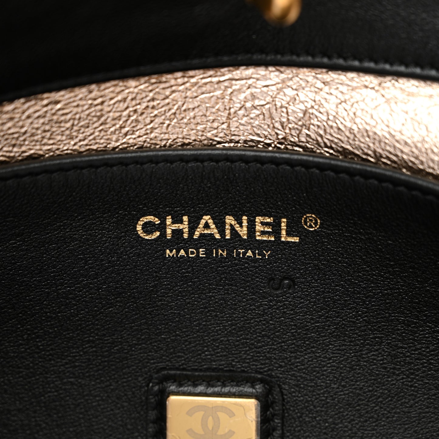Calfskin Quilted Maxi Chain Hobo Black