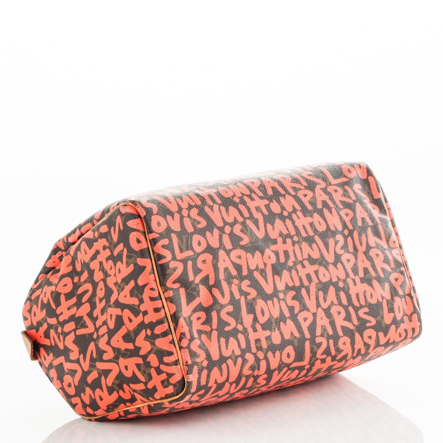 Louis Vuitton Monogram Graffiti Speedy 30 Orange 4 of 7